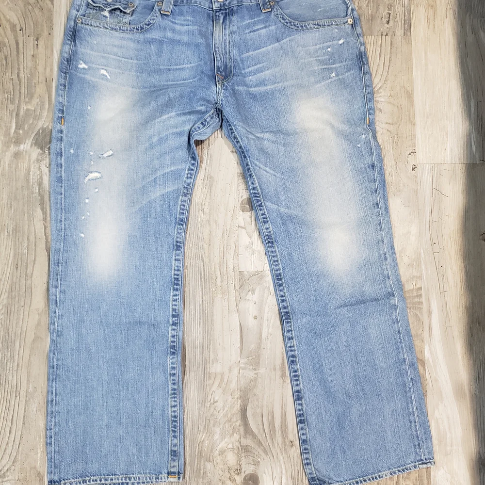 True Religion Men's Light Blue Jeans